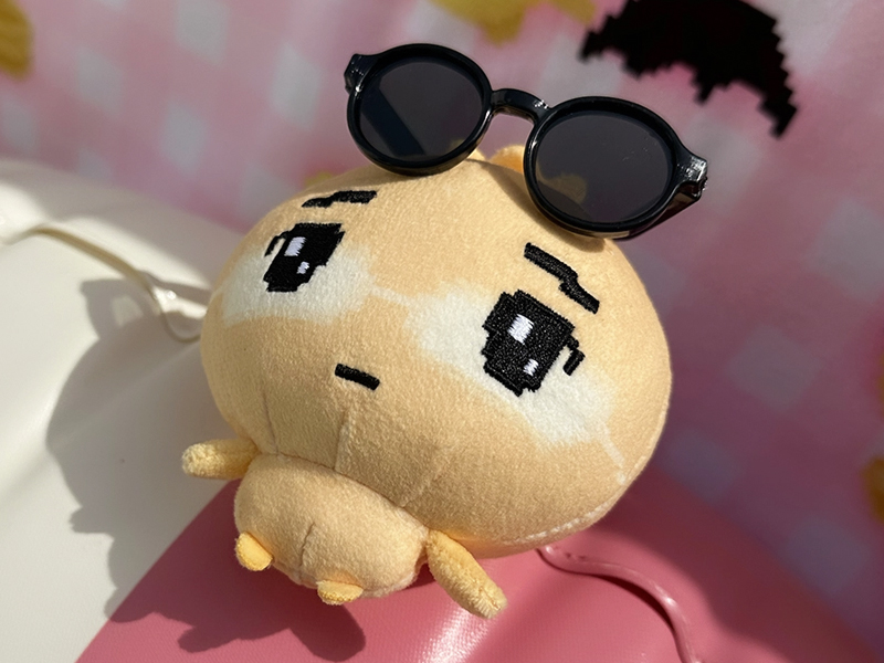 [안경만두] 군만두 인형키링