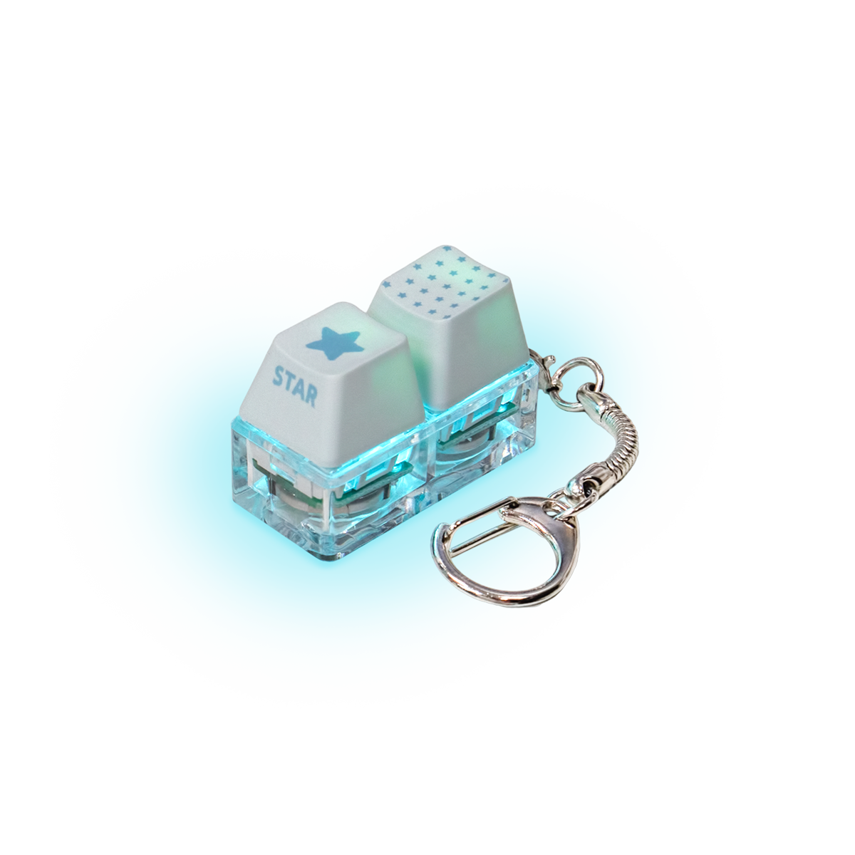 LED 풀컬러 키캡키링 2구