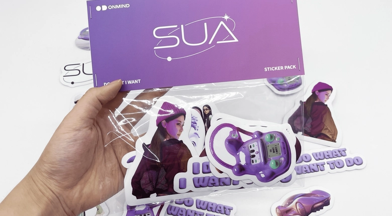 온마인드 나수아 - 스티커팩 제작