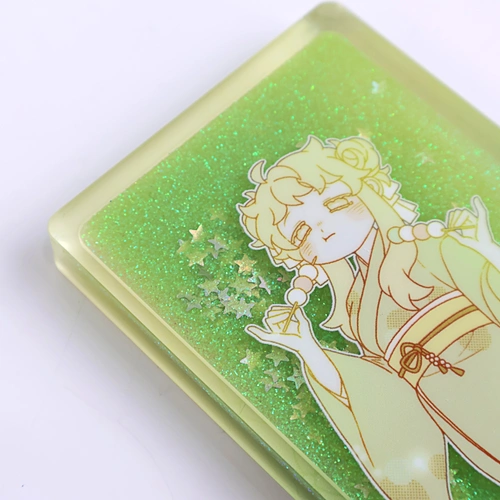 아크릴 글리터 스탠드