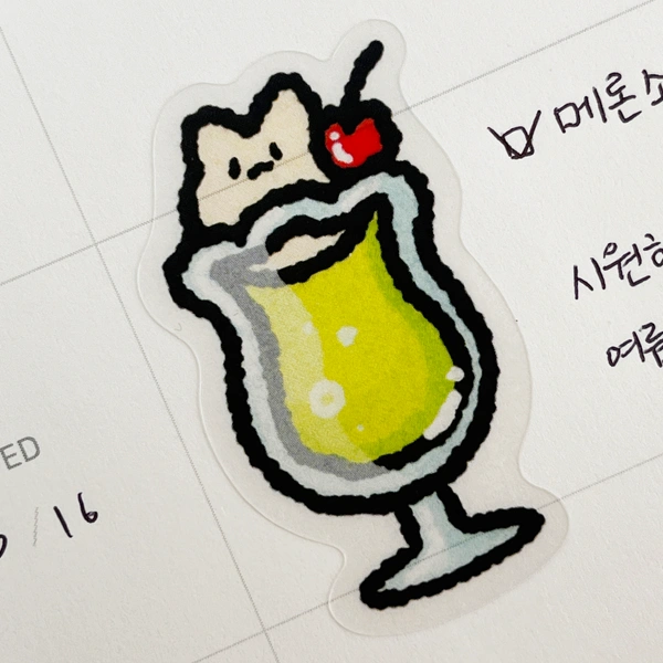 투명 스티커 100x150mm