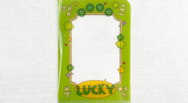 포토카드 보관 L화일 제작사례