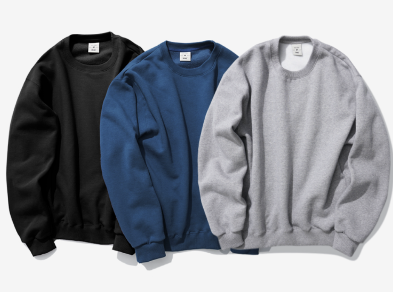 페플 뉴웨이브 기모 맨투맨 (M~2XL)