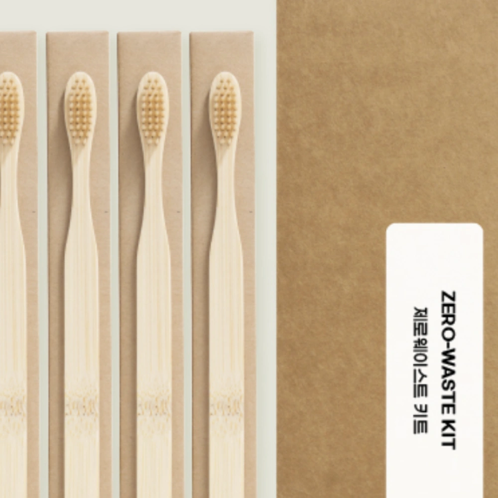 대나무 칫솔 4P