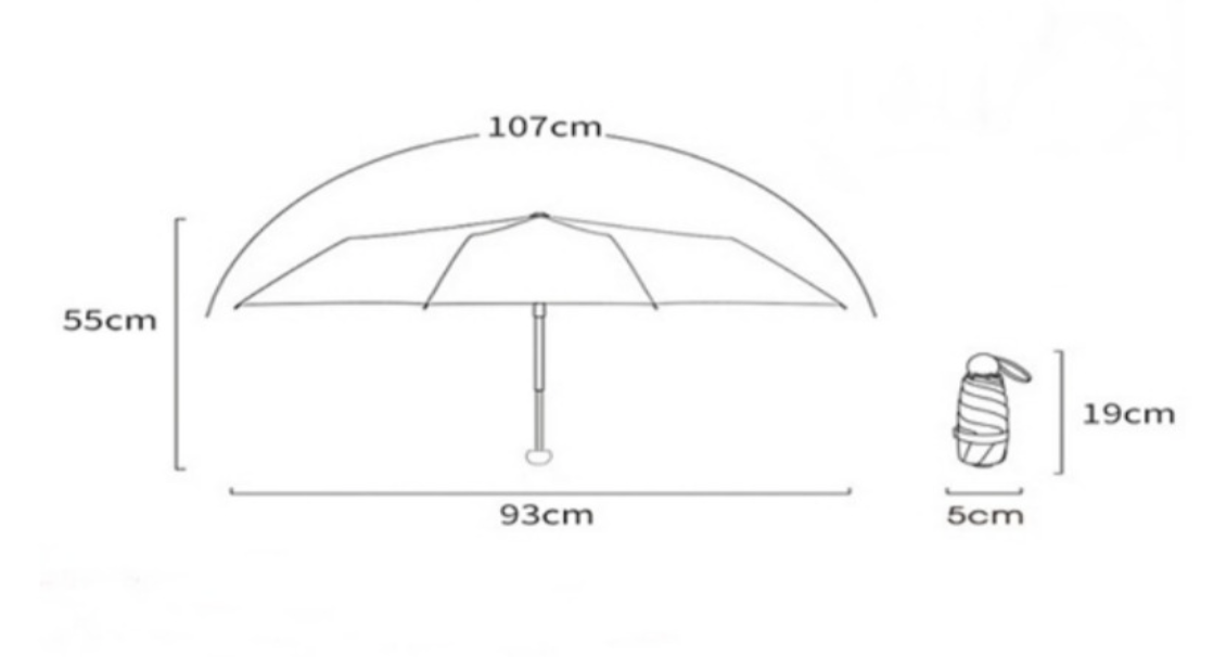 초경량 미니 우산