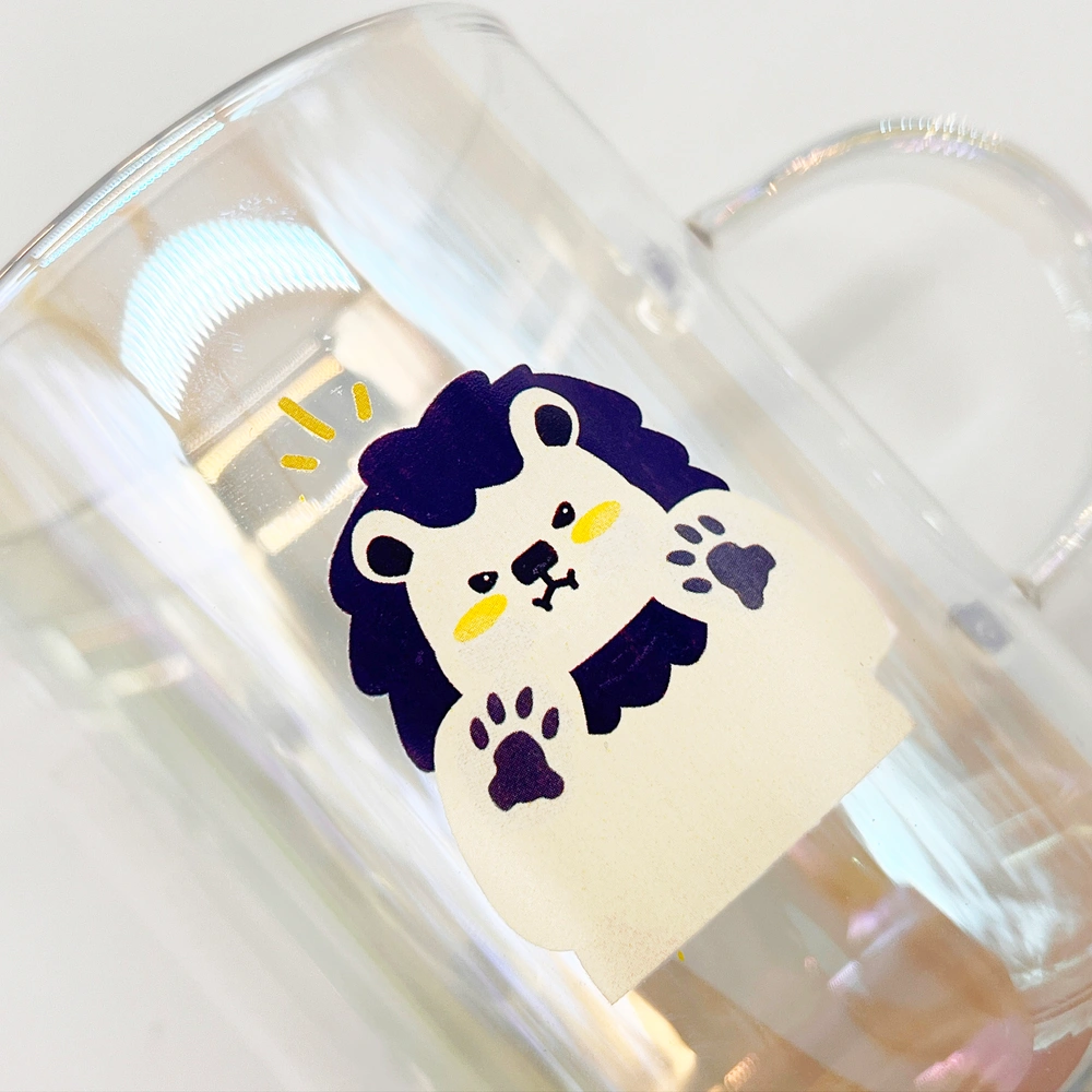홀로그램 글라스 머그컵 280ml