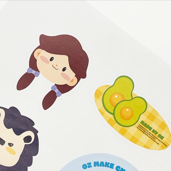 모조지 스티커 A3