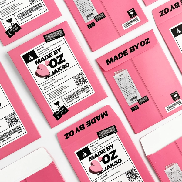 포토카드 종이봉투