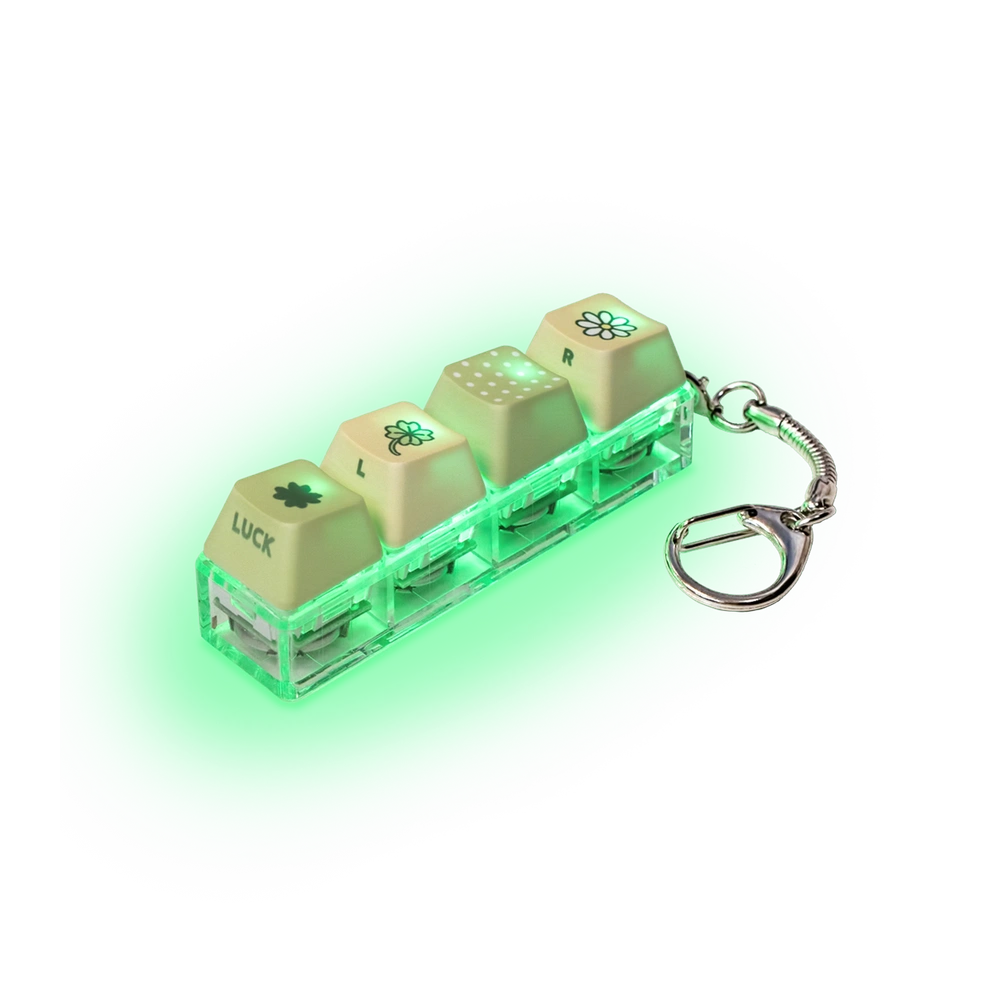 LED 풀컬러 키캡키링 4구