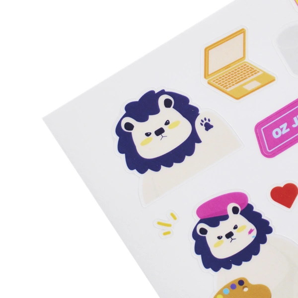 투명지 스티커 110x180mm (4매단위)