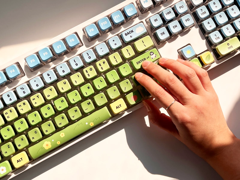 투명 전체 커스텀 키캡