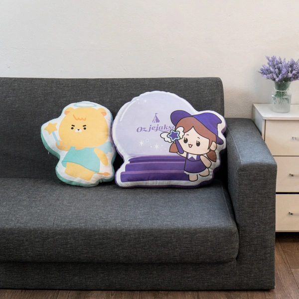 극세사 인형 모양 쿠션 (40cm 이하)