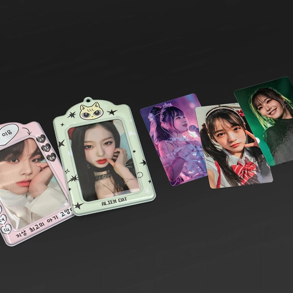 PVC 포토카드 홀더 키링