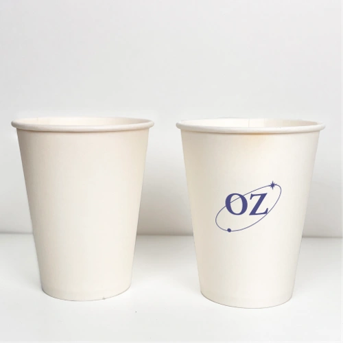 배경 종이컵 12 oz
