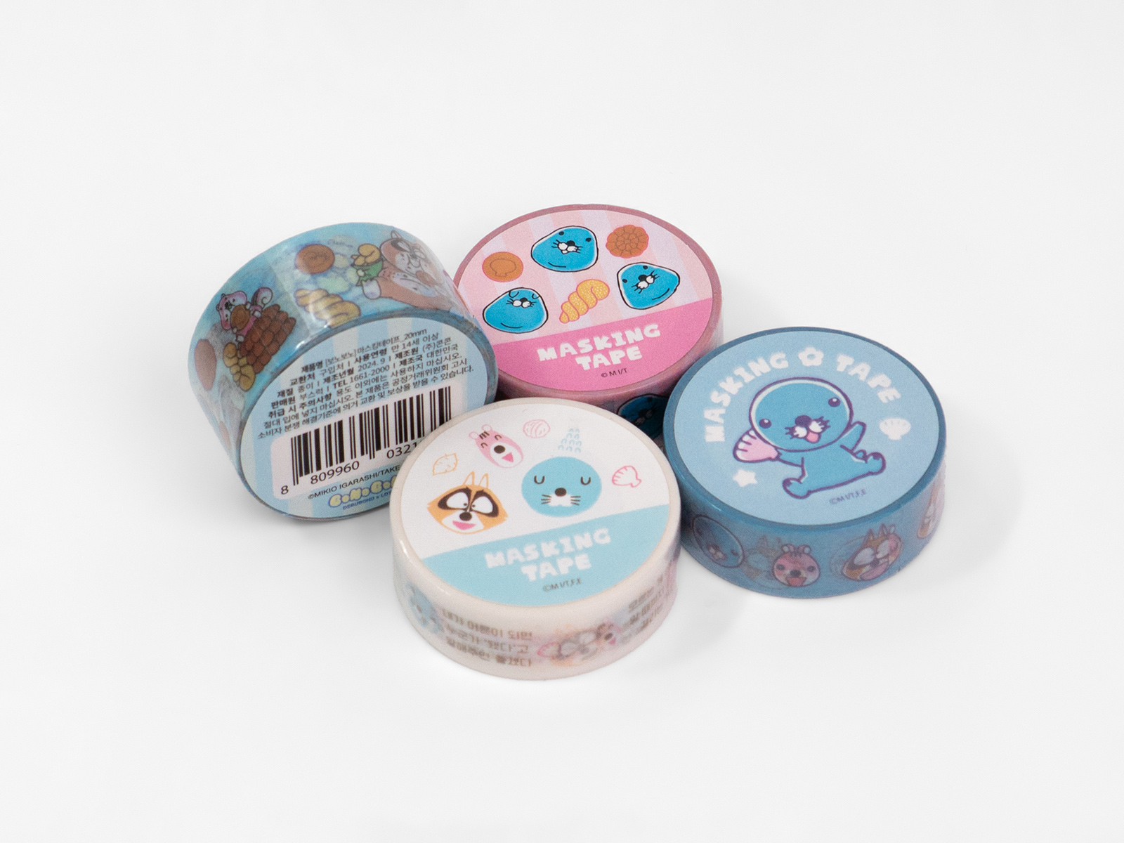 [롯데월드] 보노보노 마스킹테이프