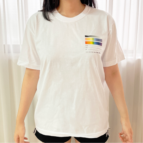 샘플 인쇄 티셔츠