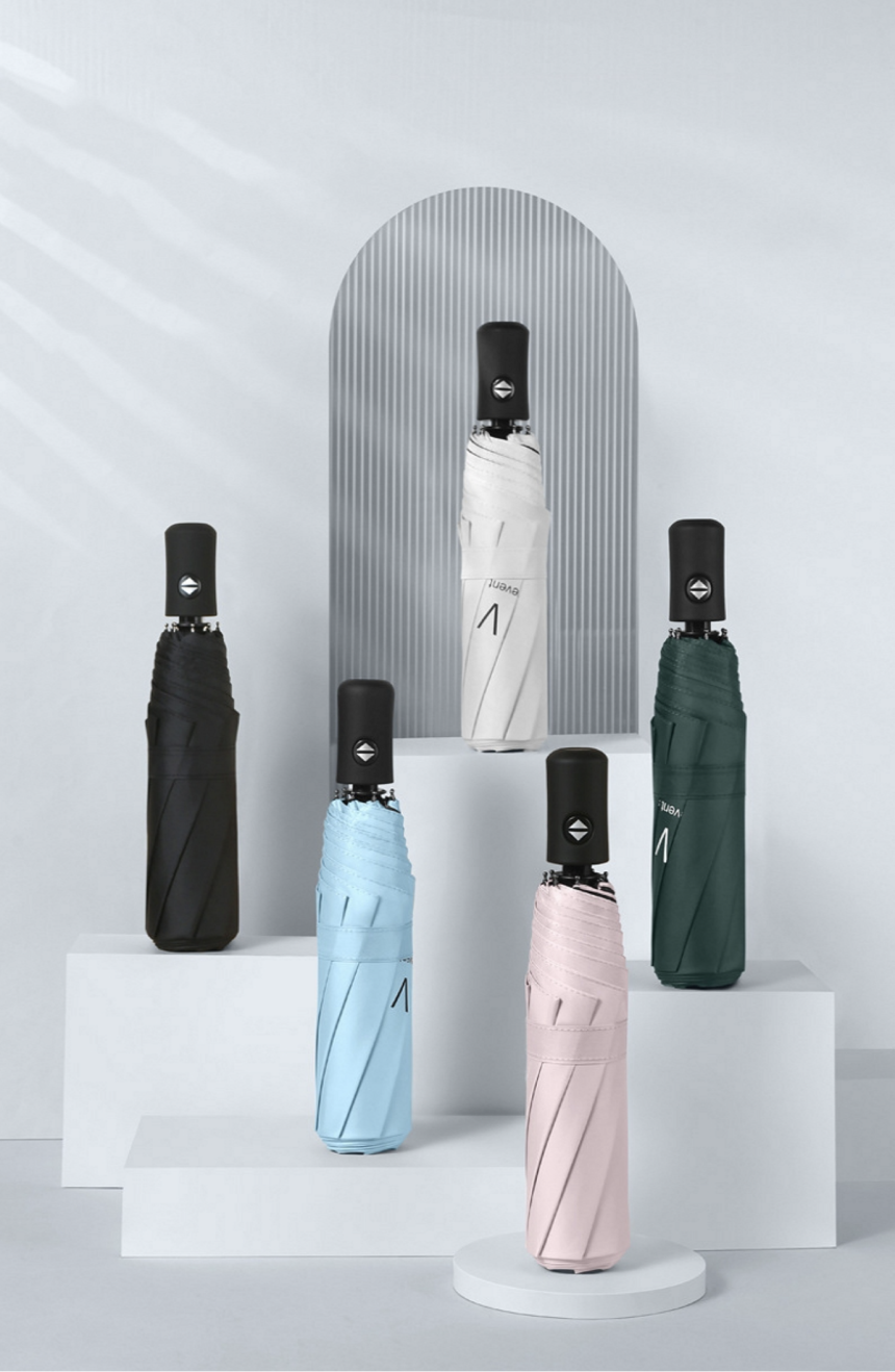 3단 자동우산, 방수기능, 자외선 차단, 바이오닉 발수코팅