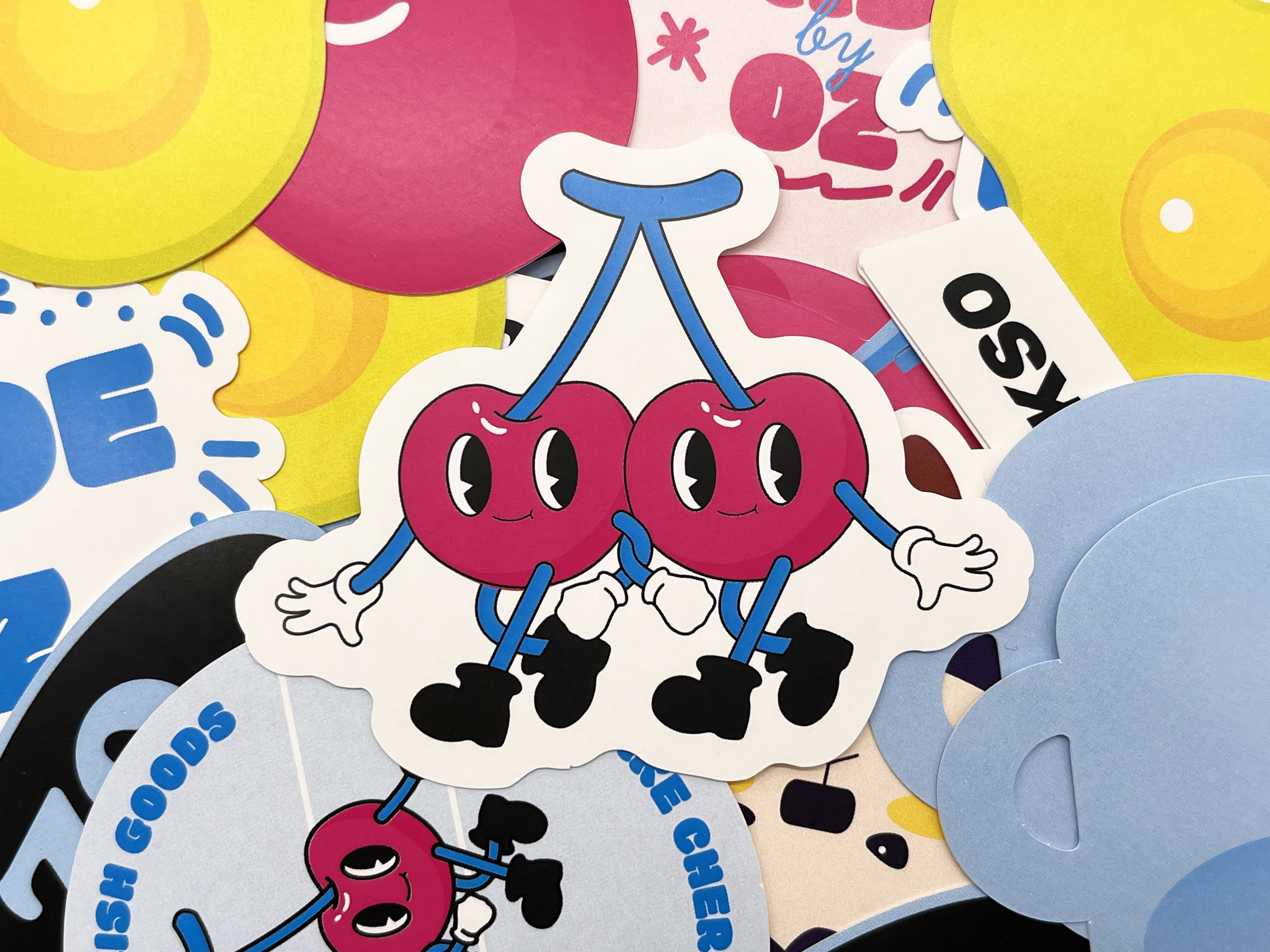 모조지 조각스티커 (A3)