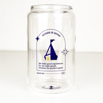 라운드 유리컵 400ml