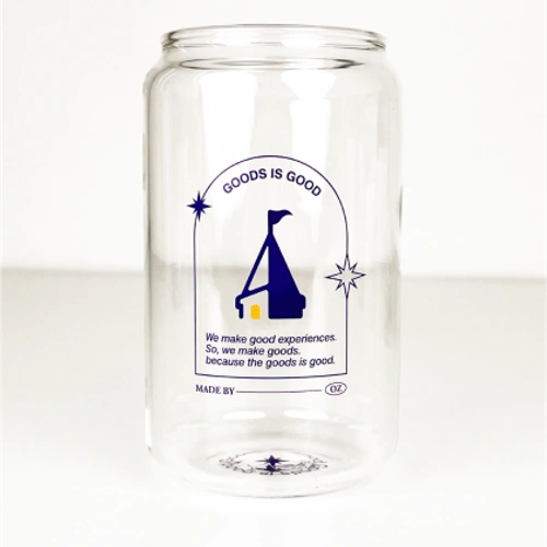 라운드 유리컵 400ml