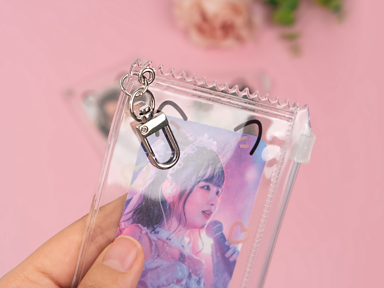 PVC 지퍼형 포카홀더