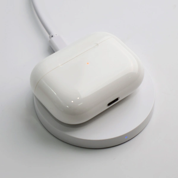 풀프린팅 원형 미니 무선 충전기