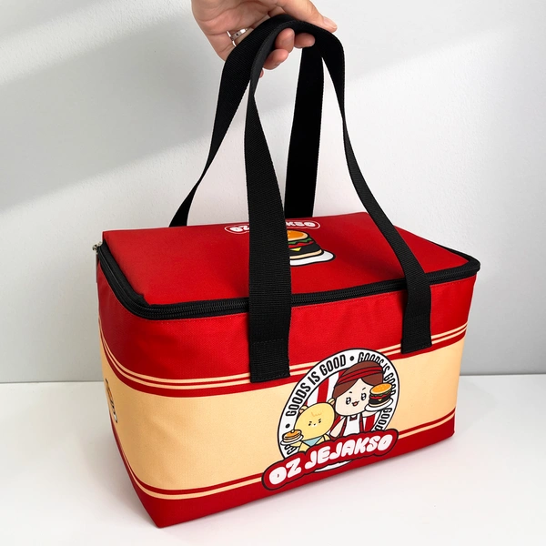 큐브 보냉백 B형 (양쪽끈)