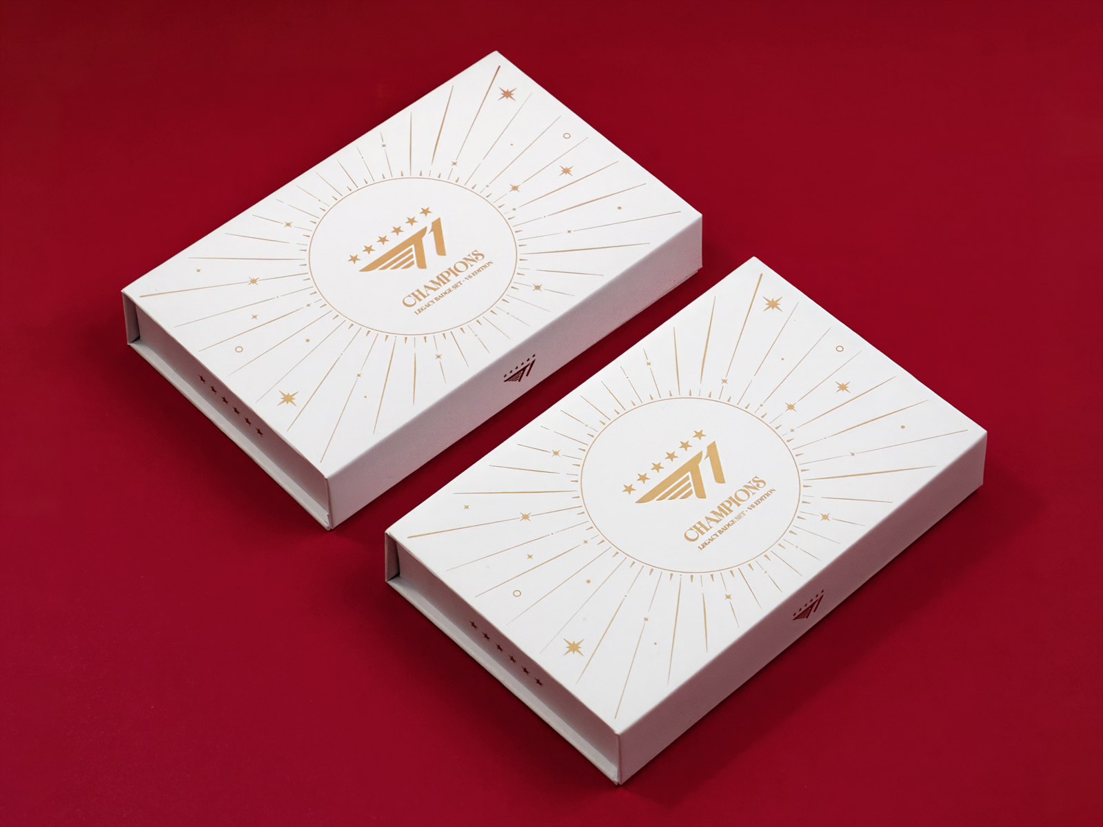 [T1] 월즈 우승 티셔츠 뱃지 패키지