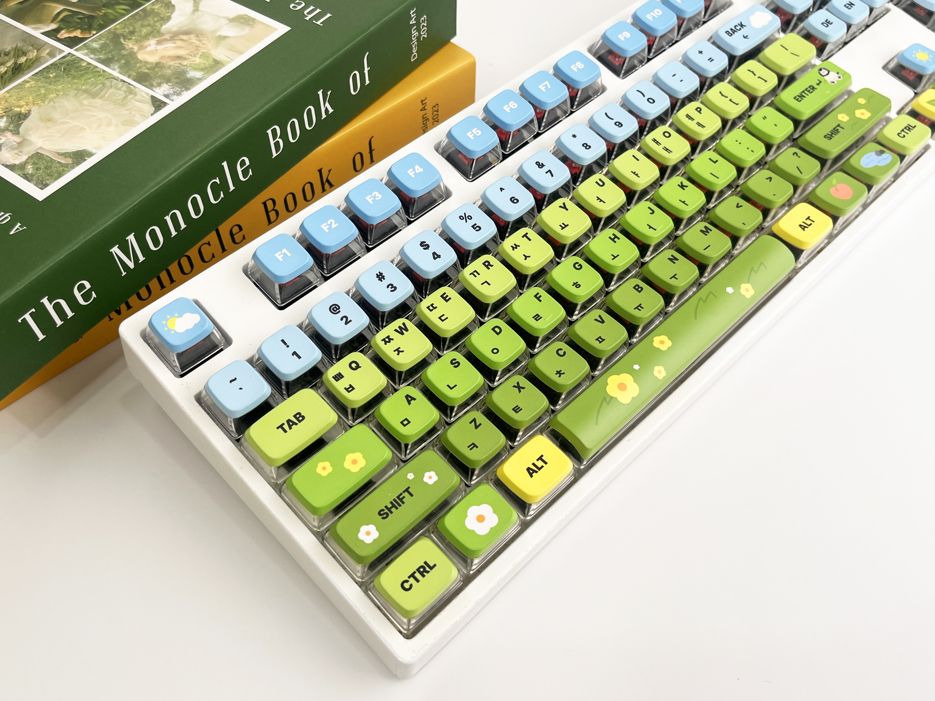 투명 전체 커스텀 키캡