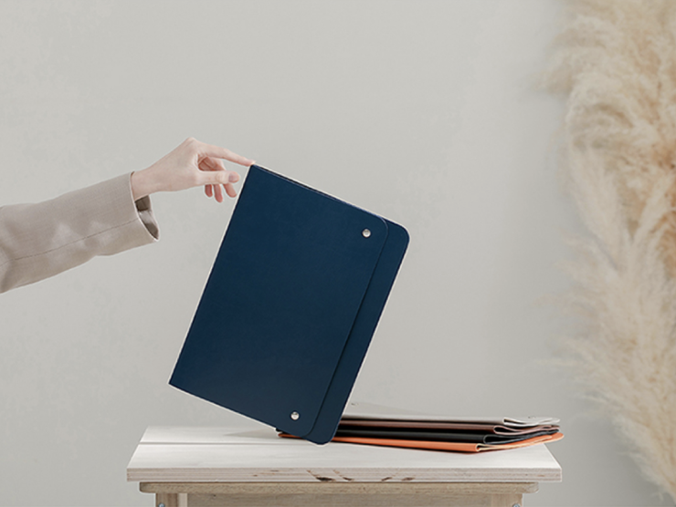 레더 A4 서류보관 홀더