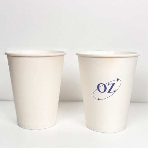 배경 종이컵 16 oz
