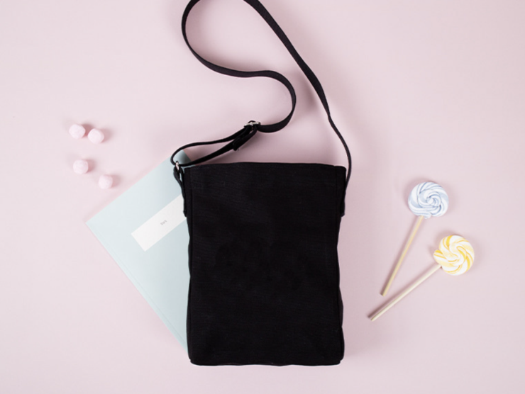 에코백 어린이 크로스