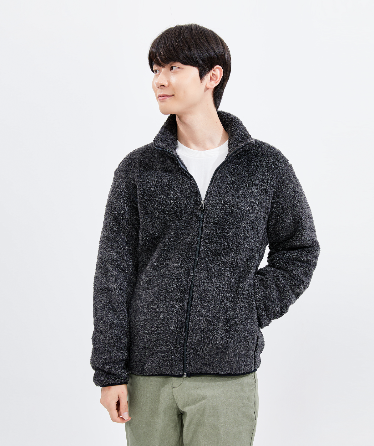 랜더스 보아 플리스 자켓