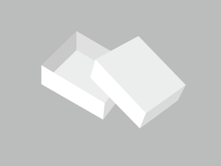 상하 분리 상자