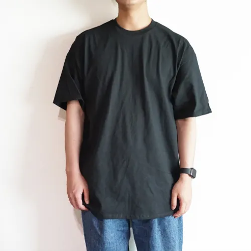 길단 - USA핏 오버핏 반팔 (18수, 두꺼운 두께) 티셔츠