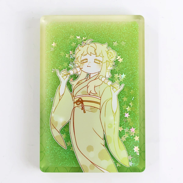 아크릴 글리터 스탠드