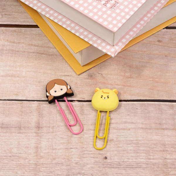 PVC 피규어 북마크 클립