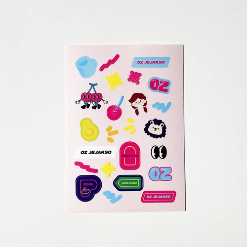 아트지 스티커 80x120mm (8매단위)