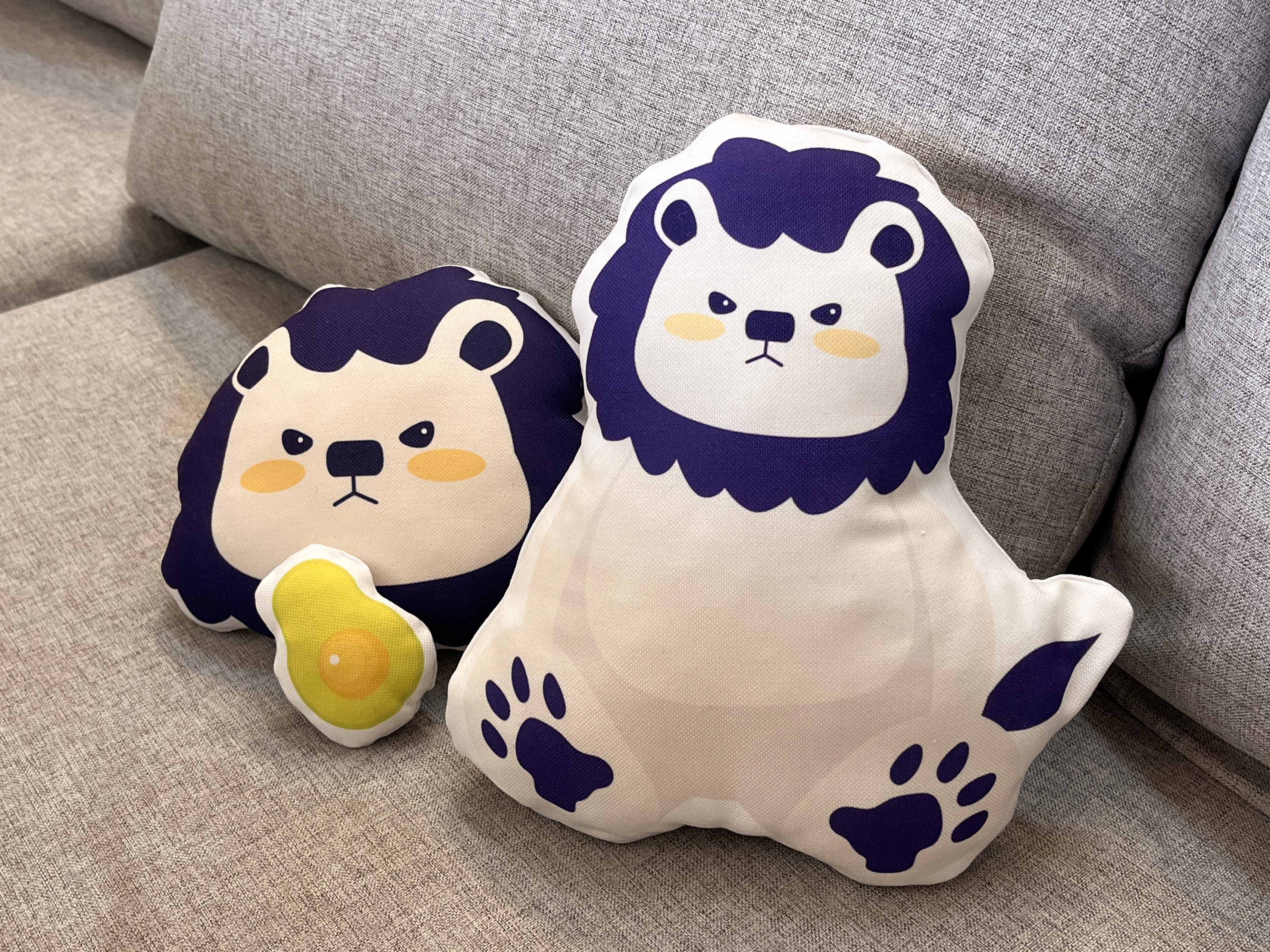 미니 인형 쿠션