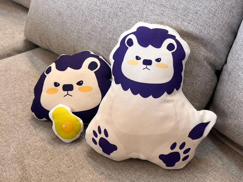미니 인형 쿠션