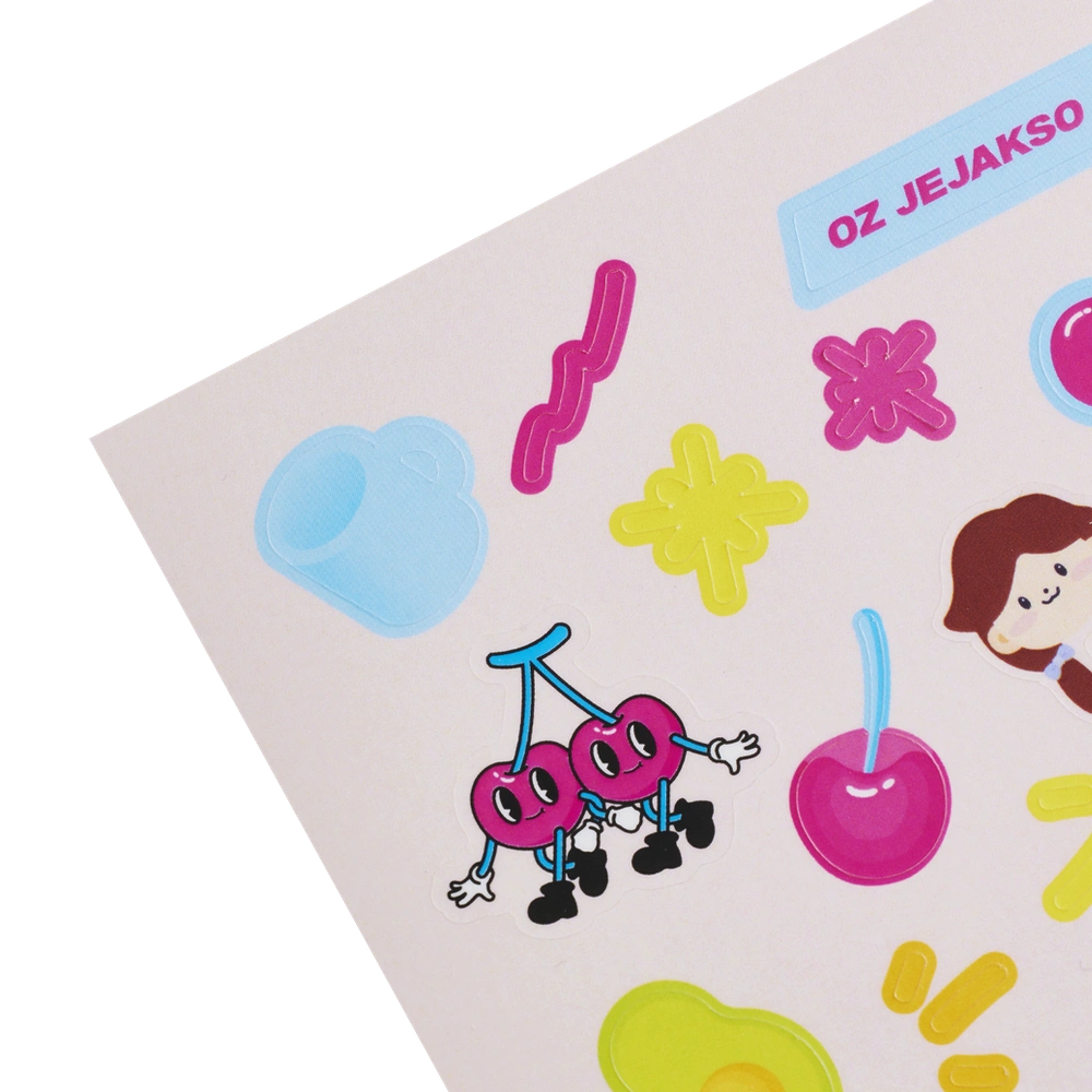 리무버블 유포지 스티커 80x120mm (8매단위)