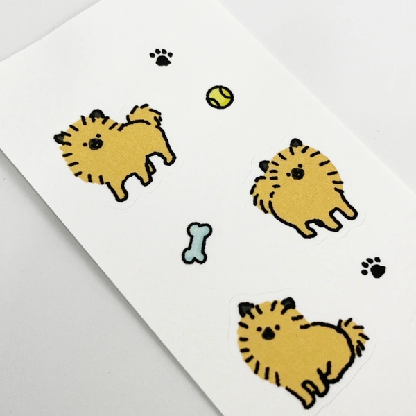 리무버블 유포지 스티커 150x50mm (8매단위)