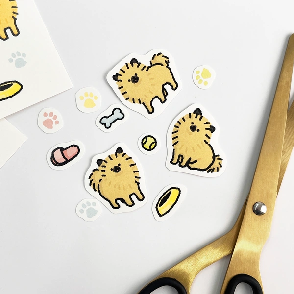 모조지 스티커 100x100mm (6매단위)