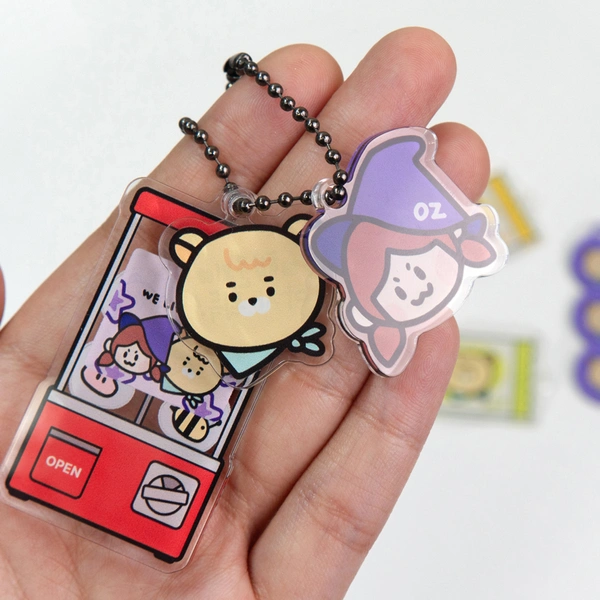 커스텀 한판 아크릴 키링