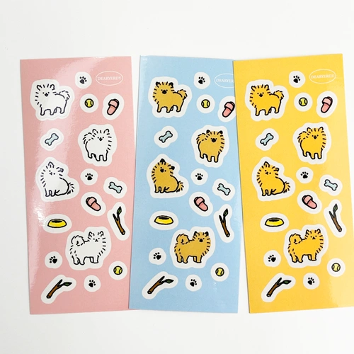 아트지 스티커 150x65mm (6매단위)