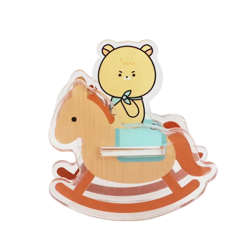 아크릴 목마