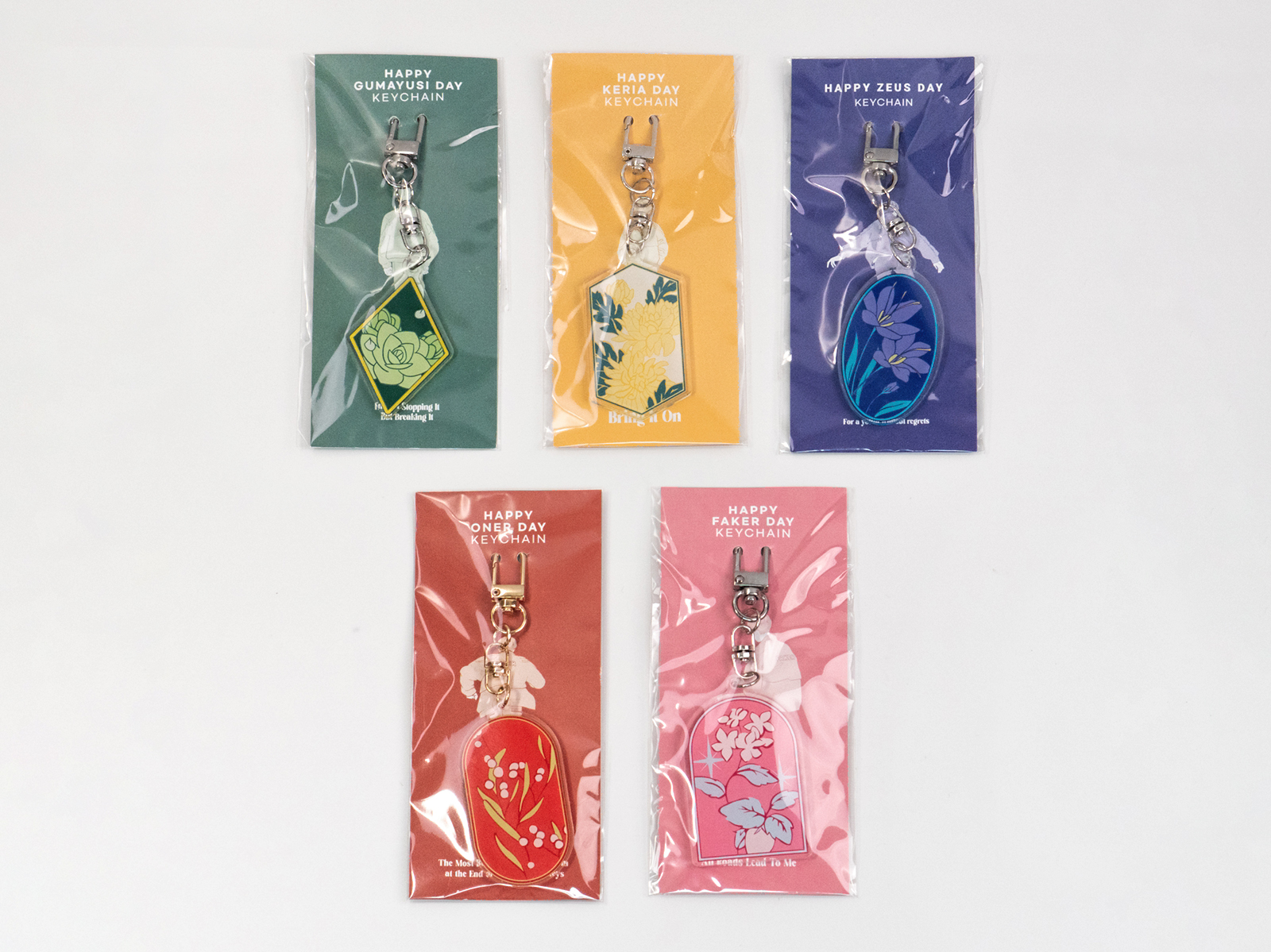 [T1] 생일 일러스트 아크릴 키링