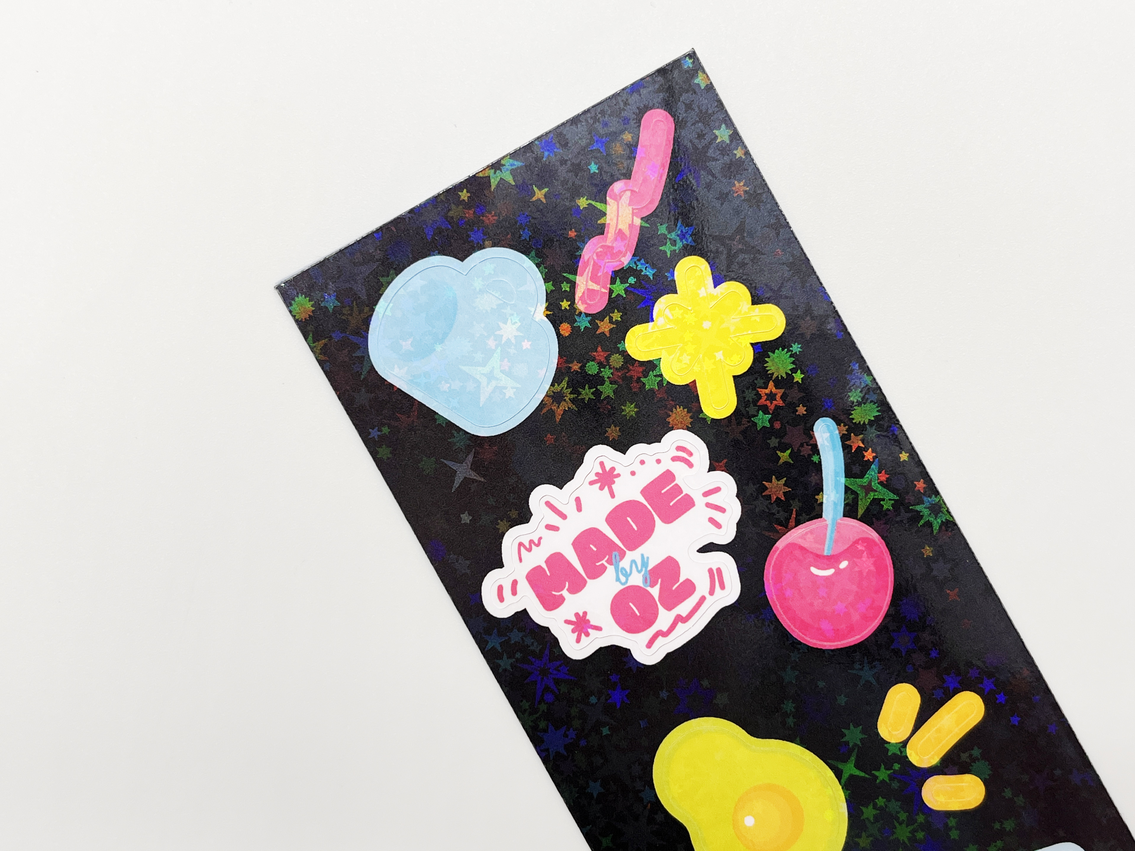 투명  A3 스티커