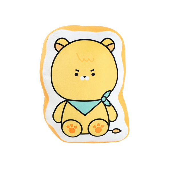 극세사 인형 보더 쿠션