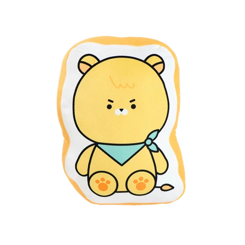 극세사 인형 보더 쿠션